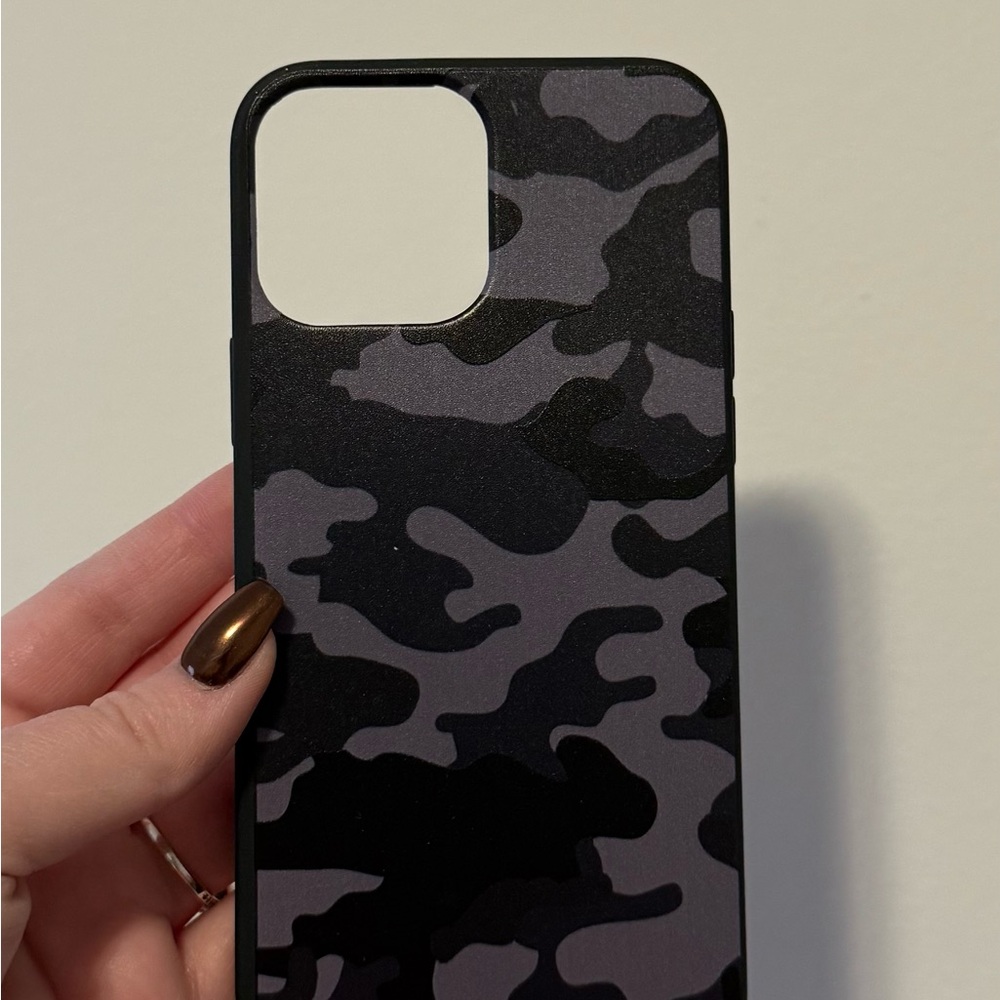Brand new iPhone 13 Pro Max Camouflage Black Phone Case